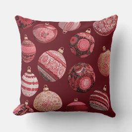 Cojín Decorativo Elegante Vintage Navidad Ornamlow