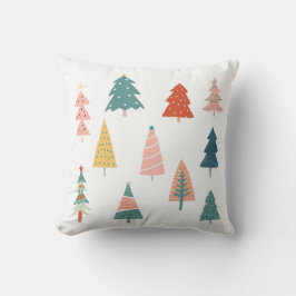 Cojín Decorativo Elegante y de moda vacaciones de árboles de Navida