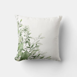 Cojín Decorativo Elegante y sofisticada vegetación cabaña botánica