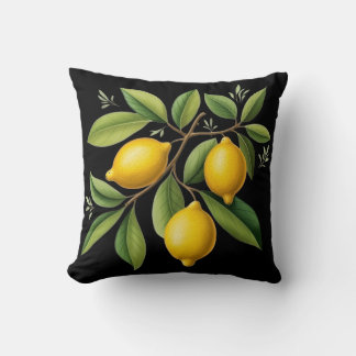 Cojín Decorativo Elegantes lemas amalfitanas en una rama