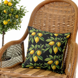 Cojín Decorativo Elegantes lemas amalfitanas en una rama