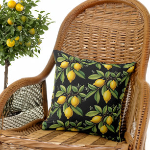 Cojín Decorativo Elegantes lemas amalfitanas en una rama