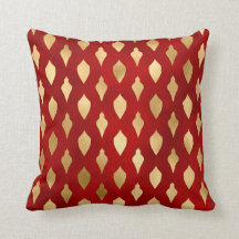 Elegantes Navidades de Baudibles de Oro Rojo