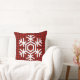 Cojín Decorativo Elegantes Navidades de copos de nieve blancos (Couch)