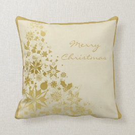 Cojín Decorativo Elegantes Navidades de oro chupan