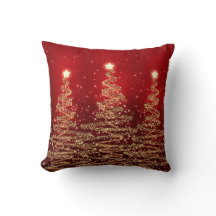 Elegantes Navidades Esparcen Árboles Rojos