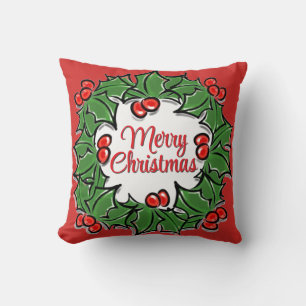Cojín Decorativo Elegantes Navidades estaban completamente personal