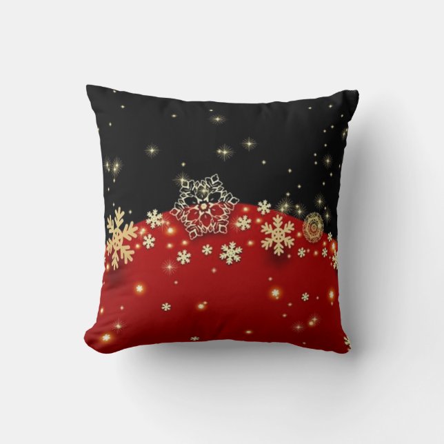 Cojín Decorativo ¡Elegantes Navidades Pillow! (Anverso)