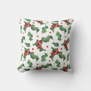 Cojín Decorativo Elegantes Navidades Red Berry