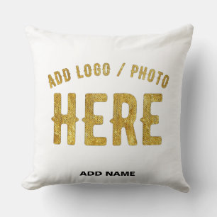 COJÍN DECORATIVO ELEGANTES PERSONALIZABLES BLANCOS MODERNOS VERIFIC