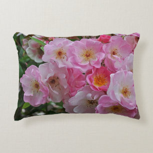 Cojín Decorativo Elegantes rosas rosadas diminutas