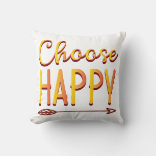 Cojín Decorativo Elegir feliz