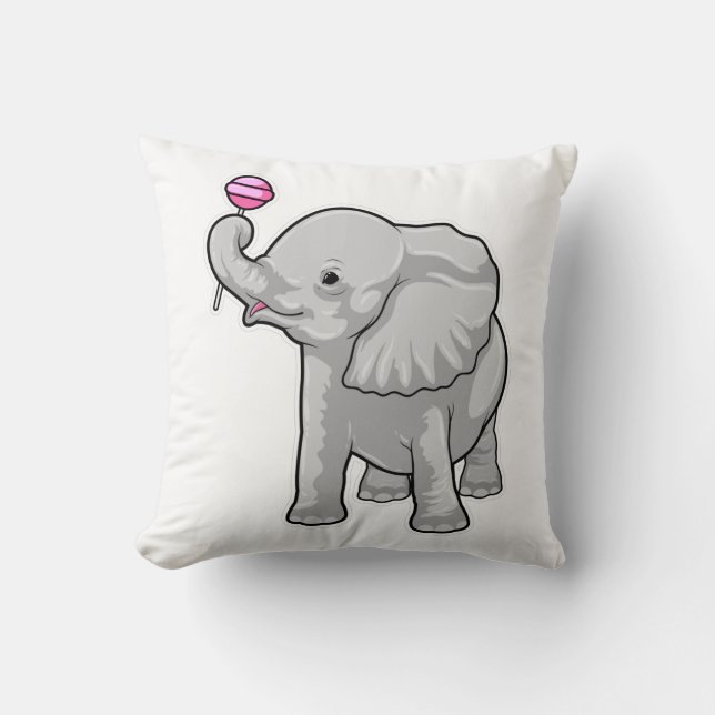 Cojín Decorativo Elephant Lollipop (Anverso)