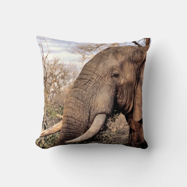 Cojín Decorativo Elephant Lovers Art (Anverso)