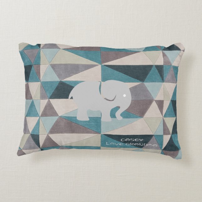 COJÍN DECORATIVO ELEPHANT PILLOW (Reverso)