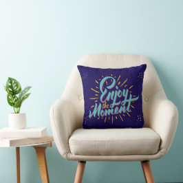 Cojín Decorativo Elevación de mensajes para una vista positiva