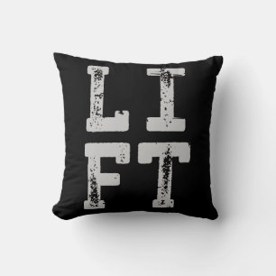 Cojín Decorativo ELEVACIÓN - Gimnasio, entrenamiento, Levantamiento