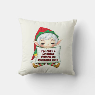 Cojín decorativo Elf de Navidades divertidos - Dec
