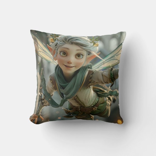 Cojín Decorativo Elf Warrior (Anverso)