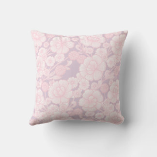 Cojín Decorativo Elia 🌸 Rosa Suave Floral Barroco