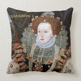 Cojín Decorativo Elizabeth I y Queens de Ana Bolena de Inglaterra