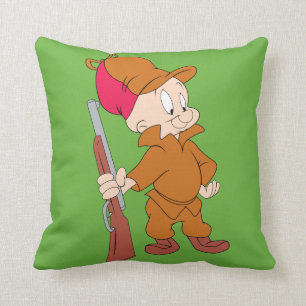 Cojín Decorativo ELMER FUDD™   Con Arma