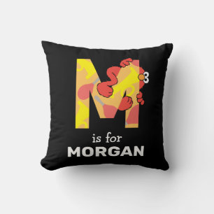 Cojín Decorativo Elmo Alfabeto   M Música