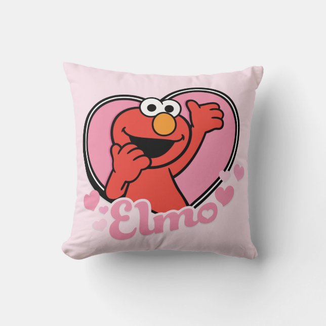 Cojín Decorativo Elmo en Heart Valentine (Anverso)