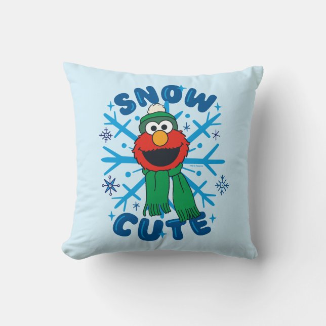 Cojín Decorativo Elmo Snow Cute (Anverso)