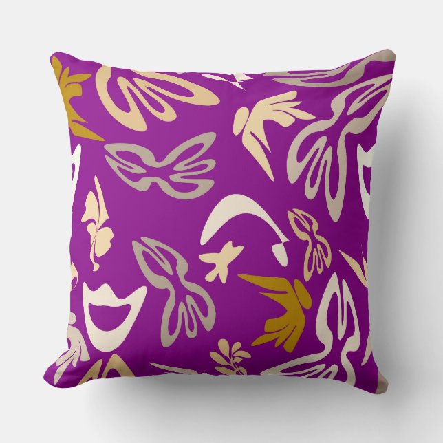 Cojín Decorativo Elves, Butterflies and Masks 6 (Anverso)