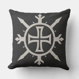 Cojín Decorativo "Emblema de Cruz" 