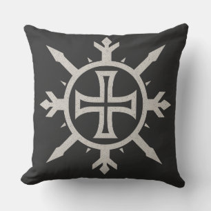 Cojín Decorativo "Emblema de Cruz" 