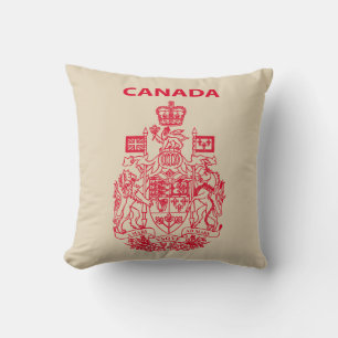 Cojín Decorativo Emblema nacional de Canadá