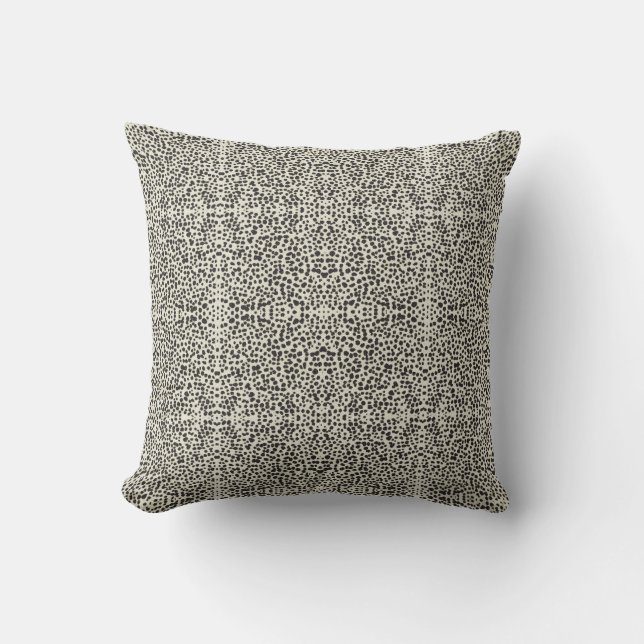 Cojín Decorativo Embroidered Effect Dalmatian Fur Print (Anverso)