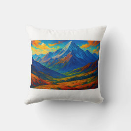 Cojín Decorativo Emerald Forest Watercolor Canvas