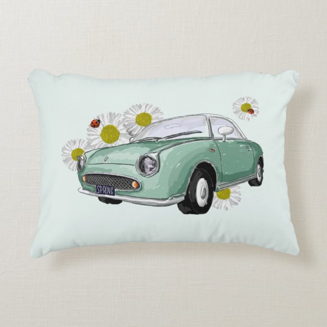 Cojín Decorativo Emerald Green Figaro accent pillow (Anverso)