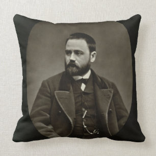 Cojín Decorativo Emile Zola (1840-1902) de 'Galerie Contemporaine