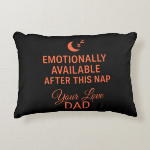 Cojín Decorativo Emocionalmente Disponible Después De Esta Siesta D