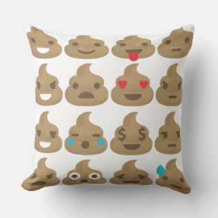 Cojín Decorativo emojis de poop