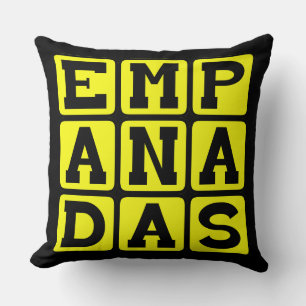 Cojín Decorativo Empanadas, Comida Mexicana