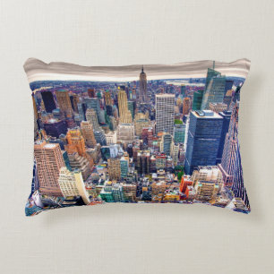 Cojín Decorativo Empire State Building y Midtown Manhattan