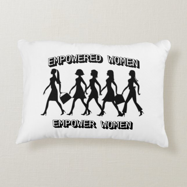 Cojín Decorativo Empowered Women Empower Women  (Reverso)