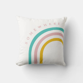 Cojín Decorativo En algún lugar sobre el arcoiris