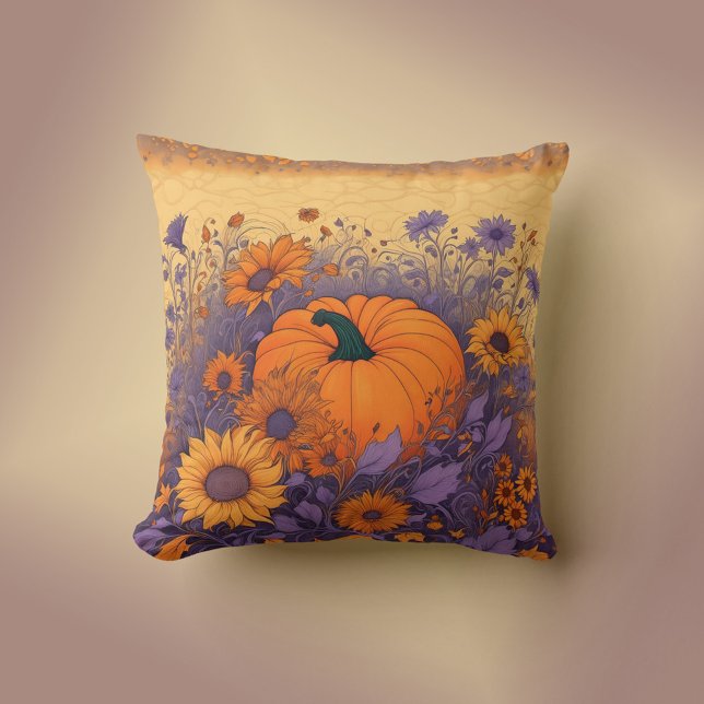 Cojín Decorativo En el Jardín de Halloween (Subido por el creador)