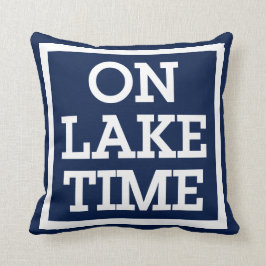 Cojín Decorativo En el tiempo del lago