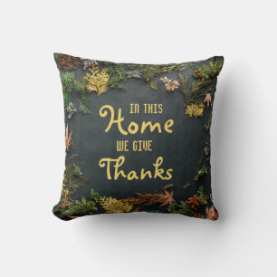 Cojín Decorativo En Esta Casa Damos Gracias