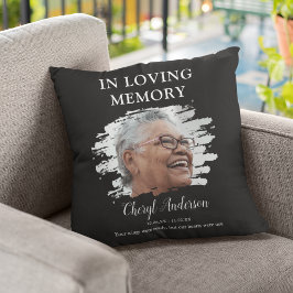 Cojín Decorativo En la memoria amorosa | Memorial fotográfico