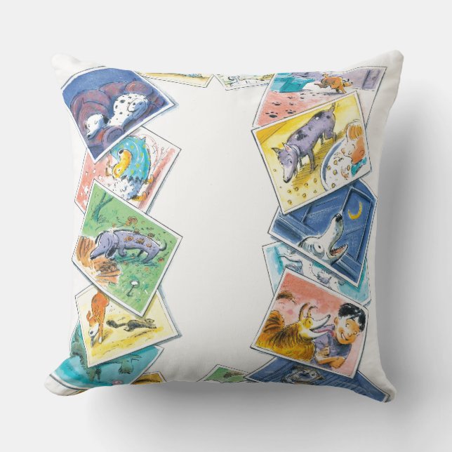 Cojín Decorativo En la vida de un perro (Anverso)
