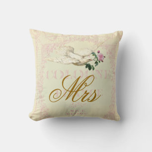 Cojín Decorativo En las alas de una paloma "Sra."