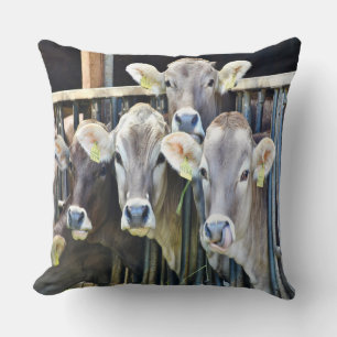 Cojín Decorativo En Las Vacas De La Granja